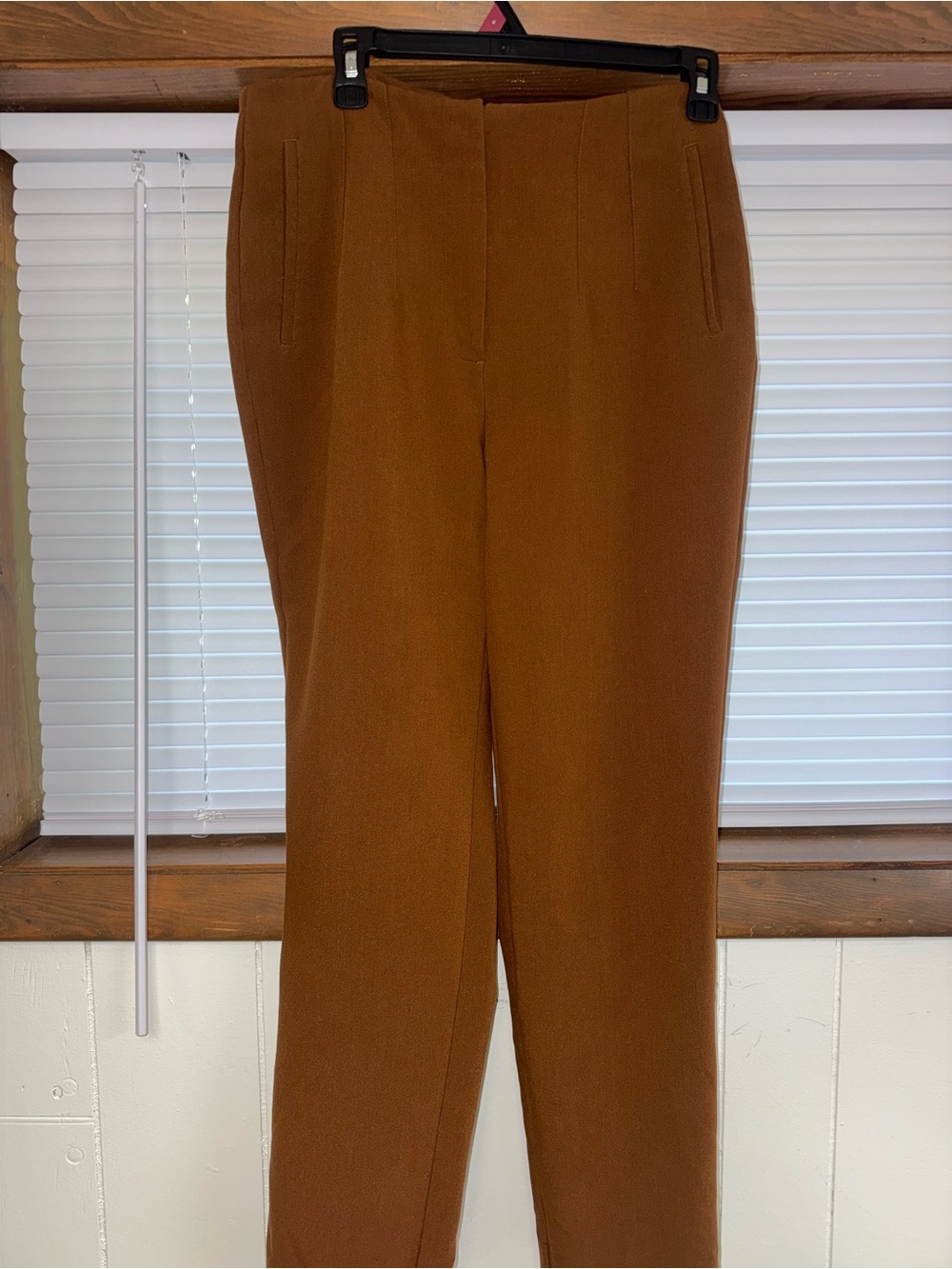 Nine West women’s  Dress Pants in Rust Brown